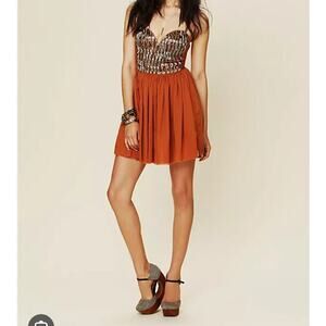 Free People vanity with slip dress sz 0